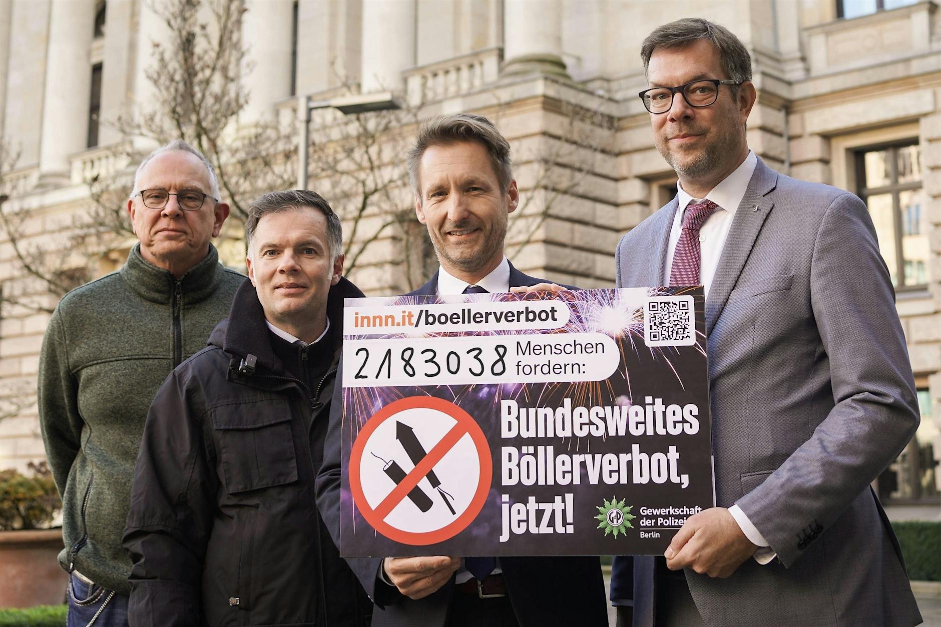 Emotionaler Aufruf für ein Böllerverbot: Muss erst ein Polizist sterben?