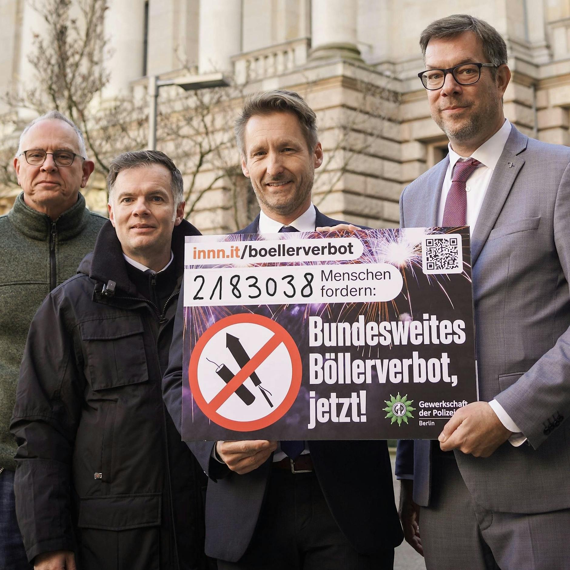 Emotionaler Aufruf für ein Böllerverbot: Muss erst ein Polizist sterben?