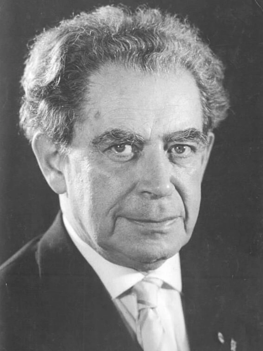 Professor Hans Rodenberg, Mitglied des Staatsrates der Deutschen Demokratischen Republik und Stellvertreter des Ministers für Kultur der Deutschen Demokratischen Republik, 1961