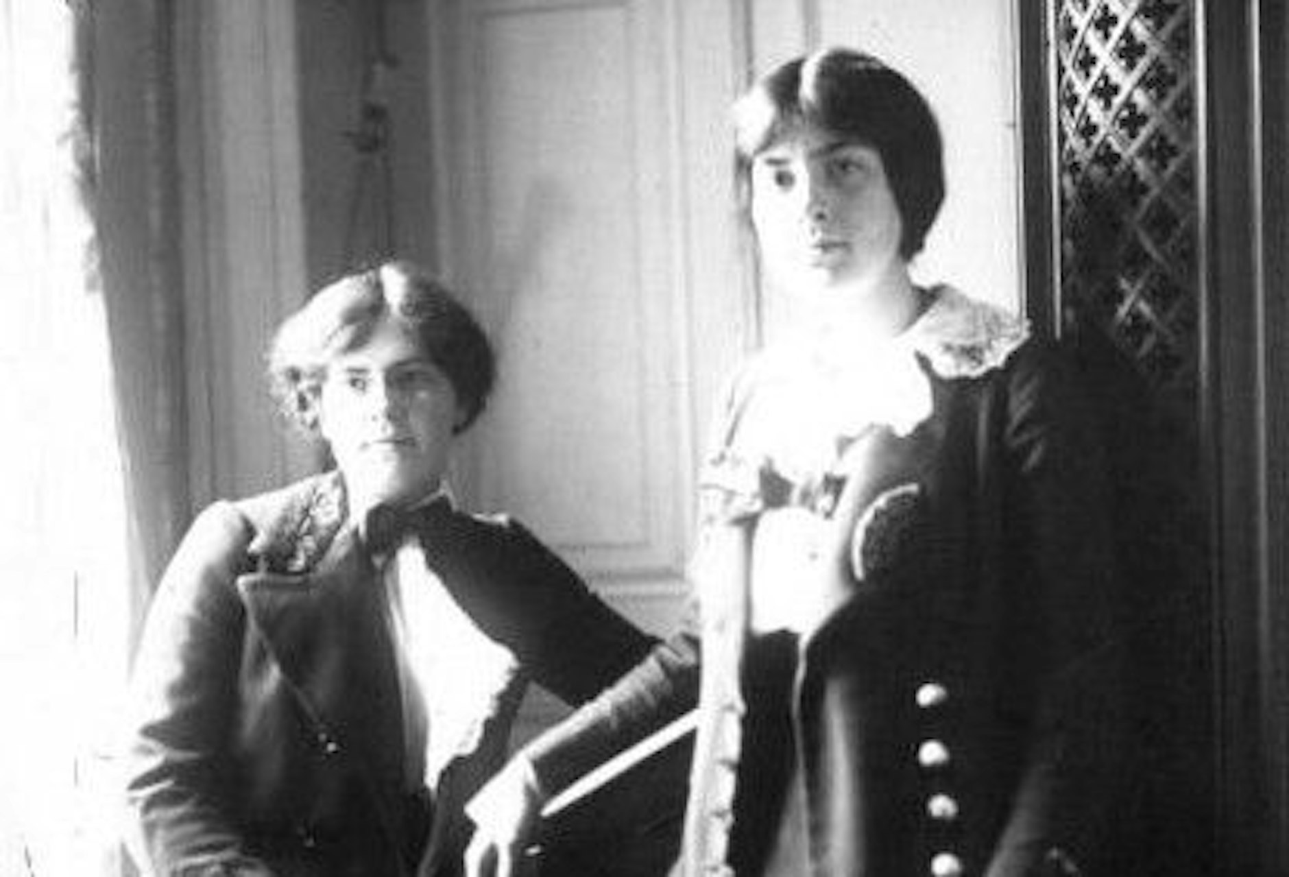 Die Schwestern Nadia und Lili Boulanger im Jahr 1913 