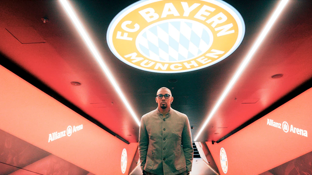 Nochmal im Mittelpunkt: Jérôme Boateng bei den Dreharbeiten zur Doku-Serie über ihn selbst.