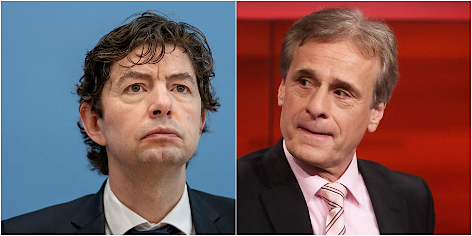 Die Virologen Christian Drosten (l.) und Alexander Kekulé debattieren noch immer über die Corona-Pandemie.