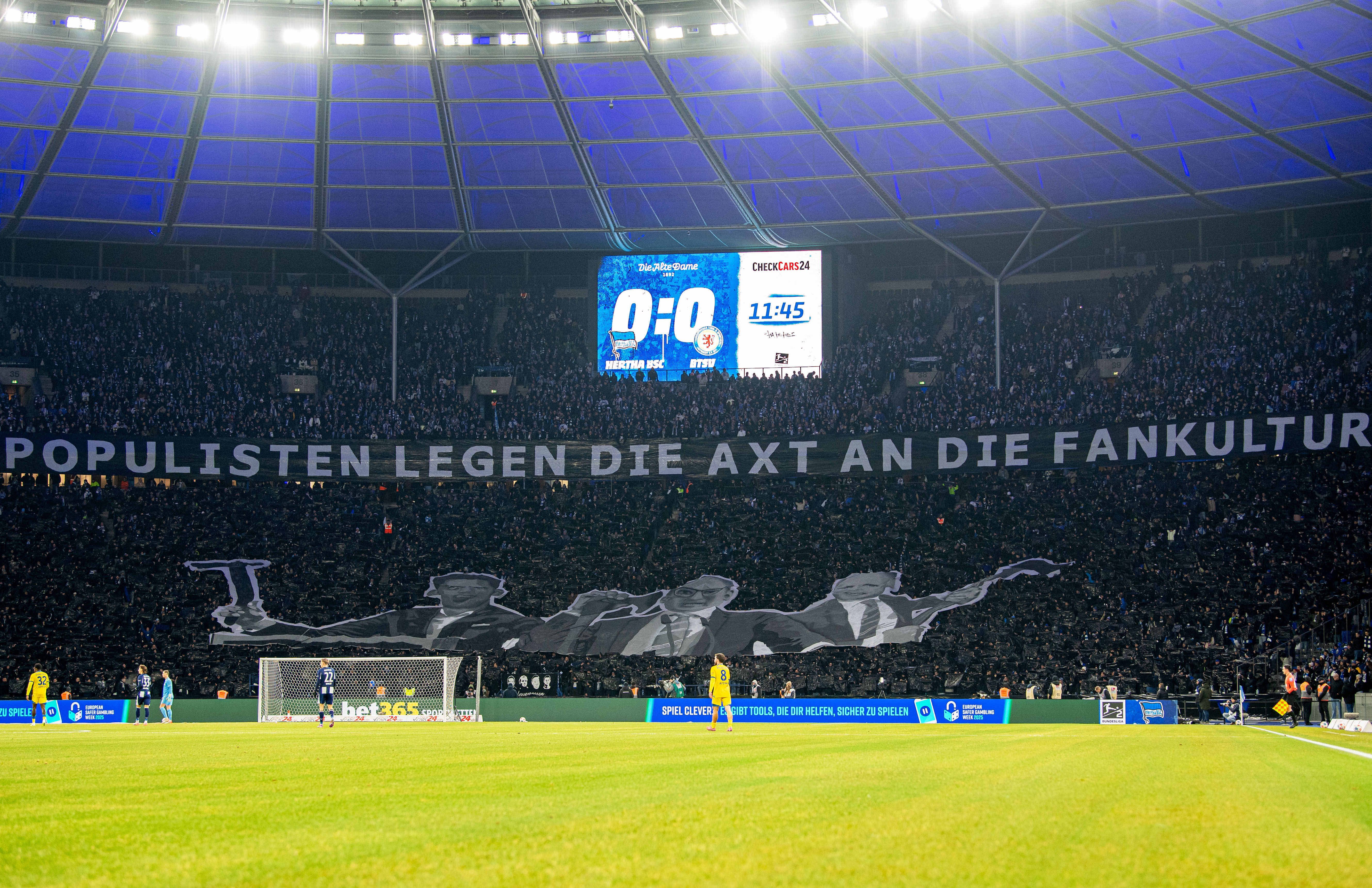 Image - „Populisten legen die Axt an die Fankultur“: Fußballfans protestieren deutschlandweit