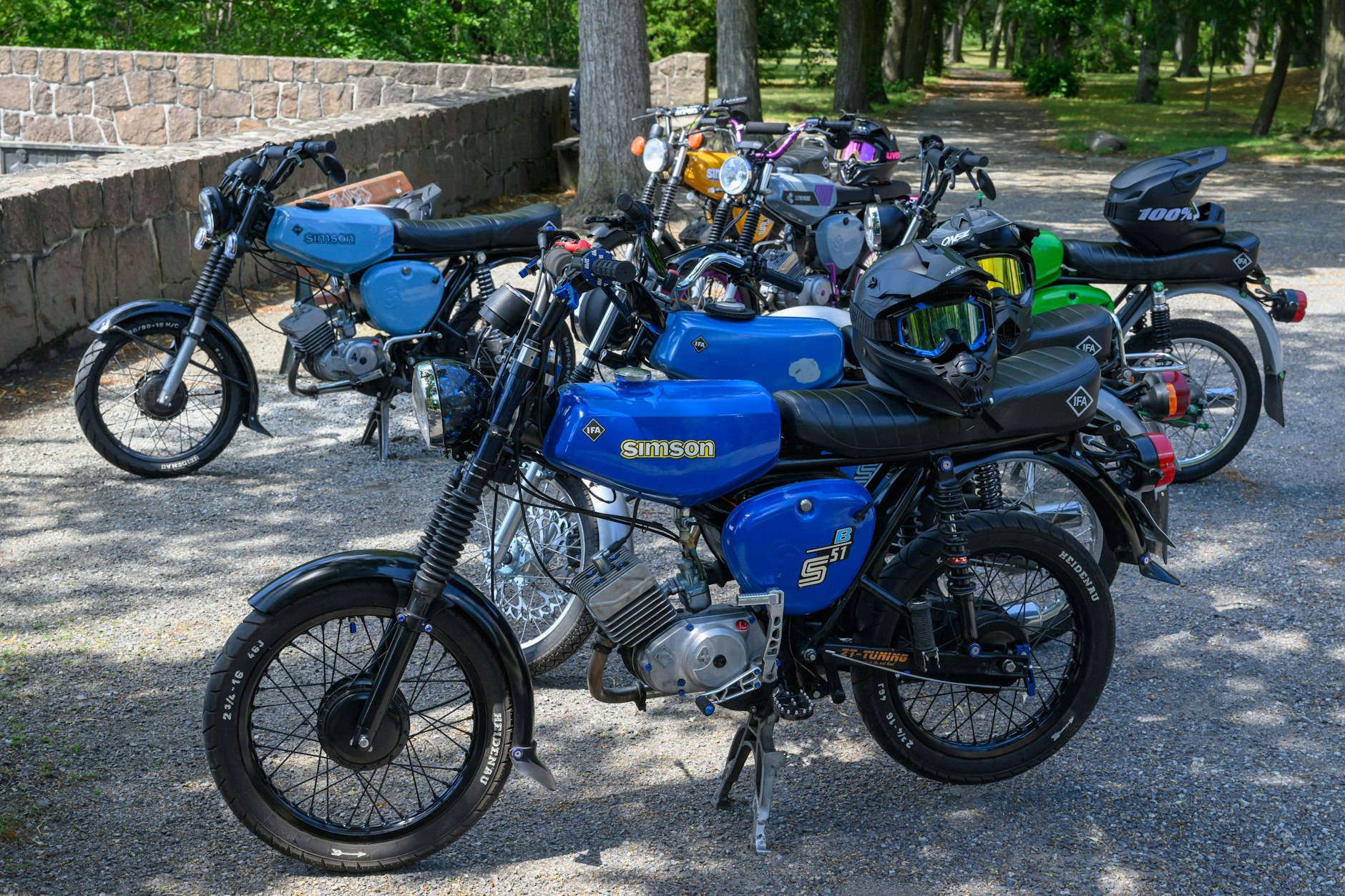 Die ehemalige DDR-Marke Simson ist absoluter Kult. Die Mopeds werden aus dem Ausland reimportiert.