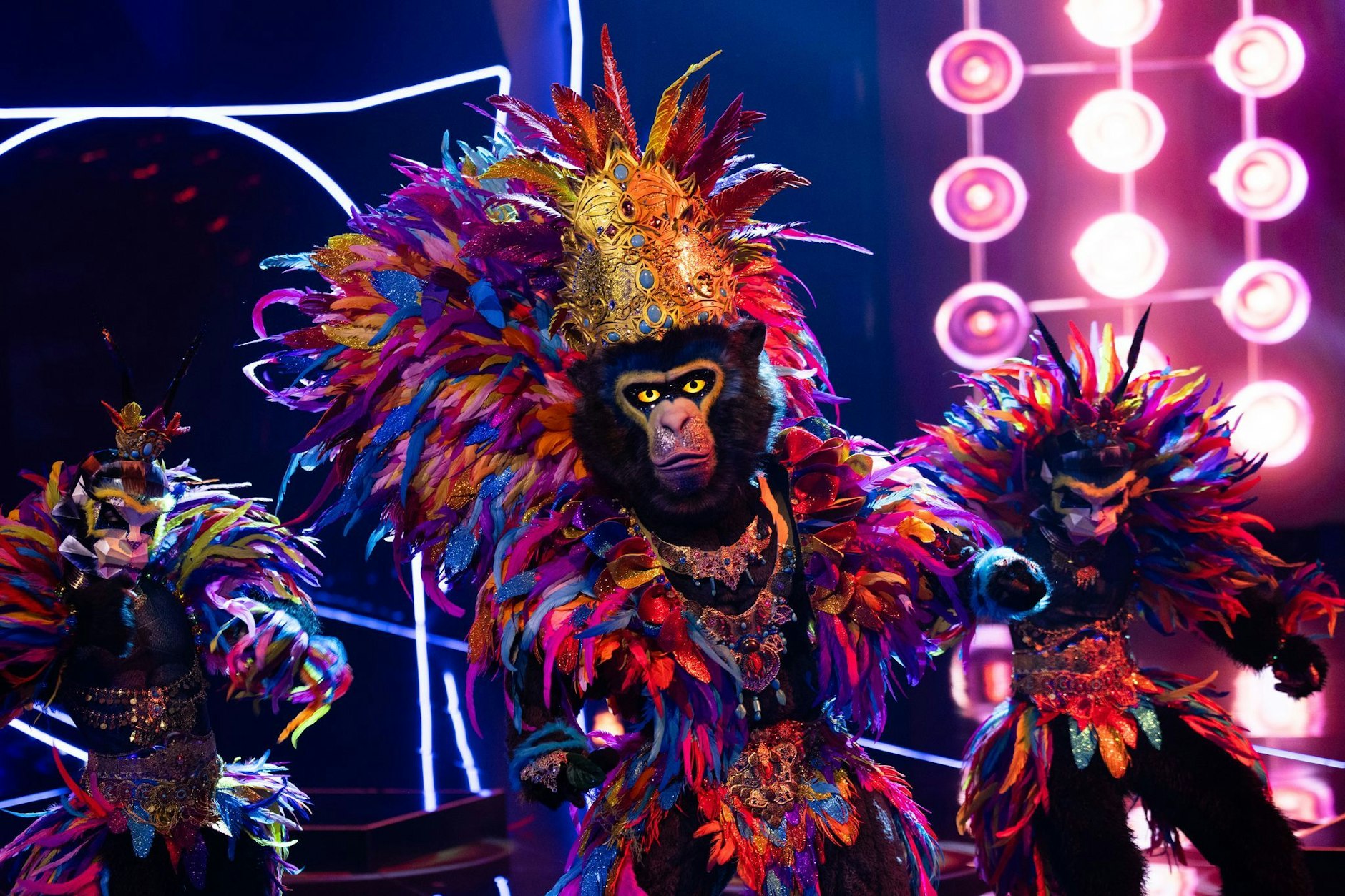 Der Gorilla namens King gehört bei „Masked Singer“ aktuell zu den Favoriten. Aber: Wer steckt in dem Kostüm?