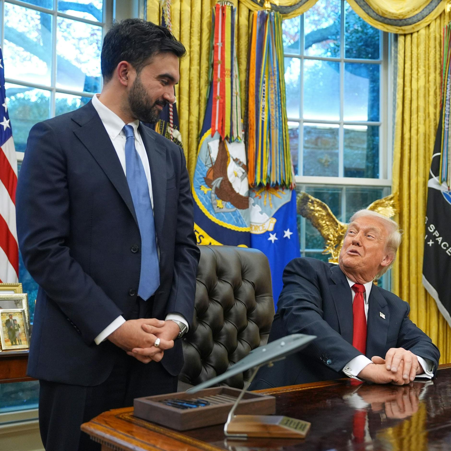 Image - Treffen mit Mamdani: Trump äußert sich zur Bezeichnung als Faschist