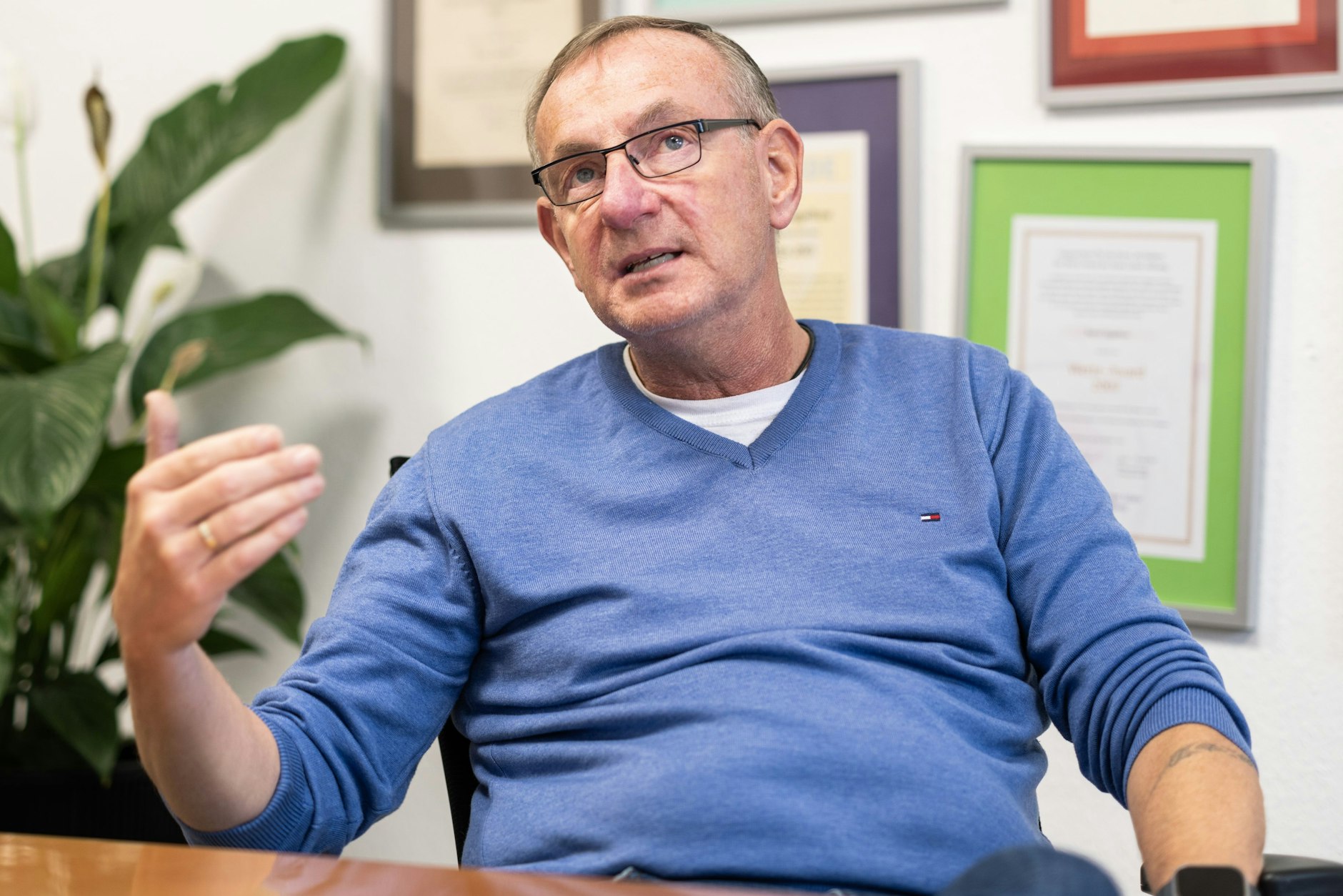 Bernd Siggelkow (61), Pastor und Gründer des evangelischen Hilfswerks Arche.