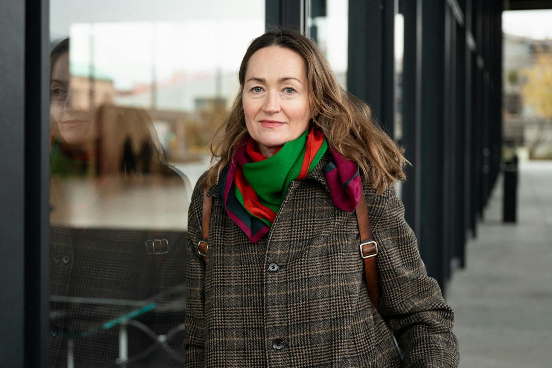 Die Schriftstellerin Katerina Poladjan bei unserem Treffen in Berlin