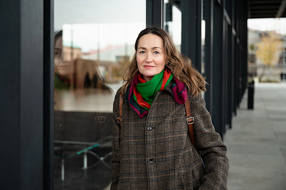 Die Schriftstellerin Katerina Poladjan bei unserem Treffen in Berlin