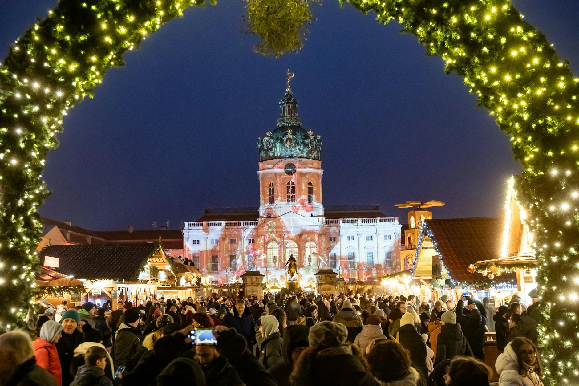 Der Weihnachtsmarkt am Schloss Charlottenburg