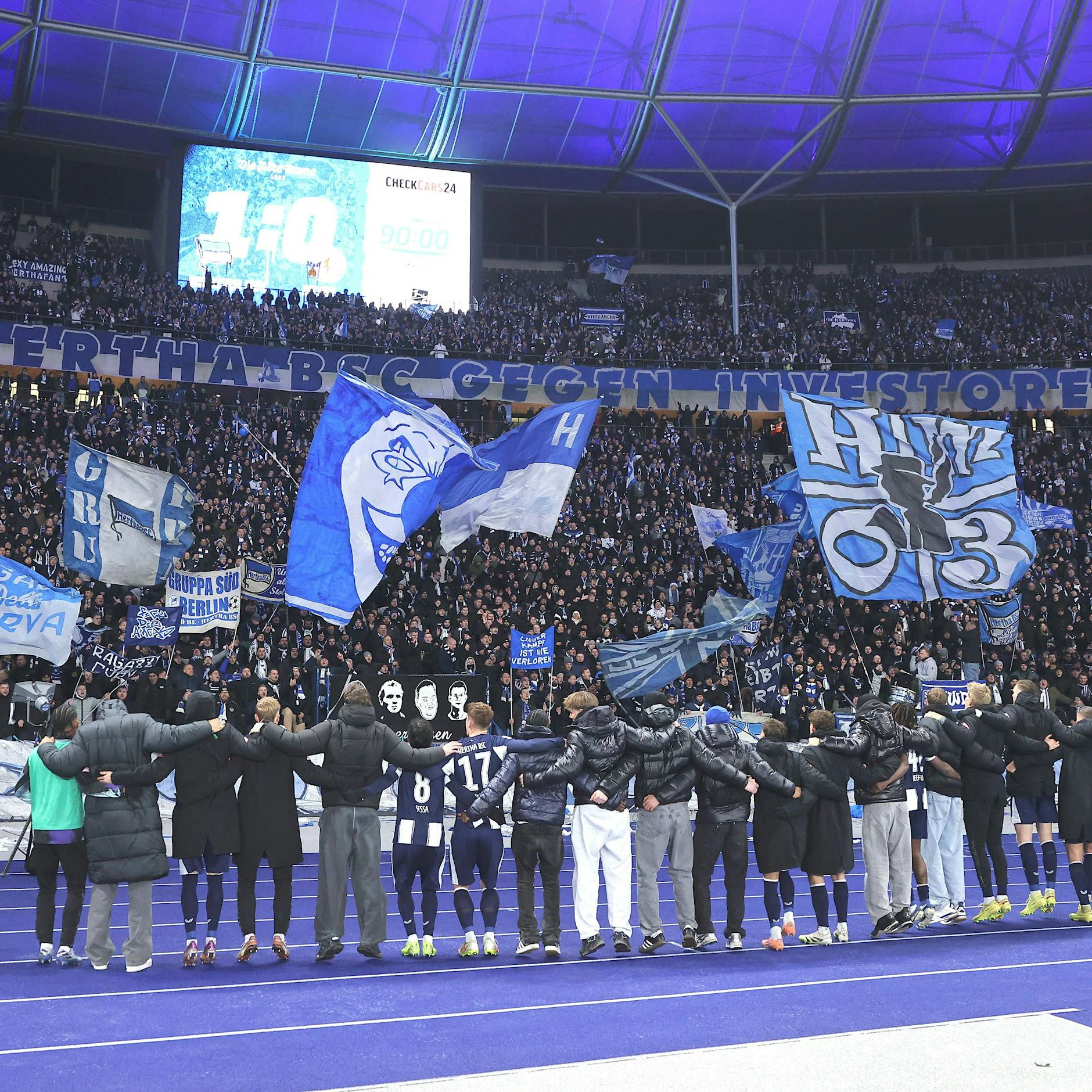 8-4-5-6-7! Hertha-Fans stöhnen über Zahlen der Qualen