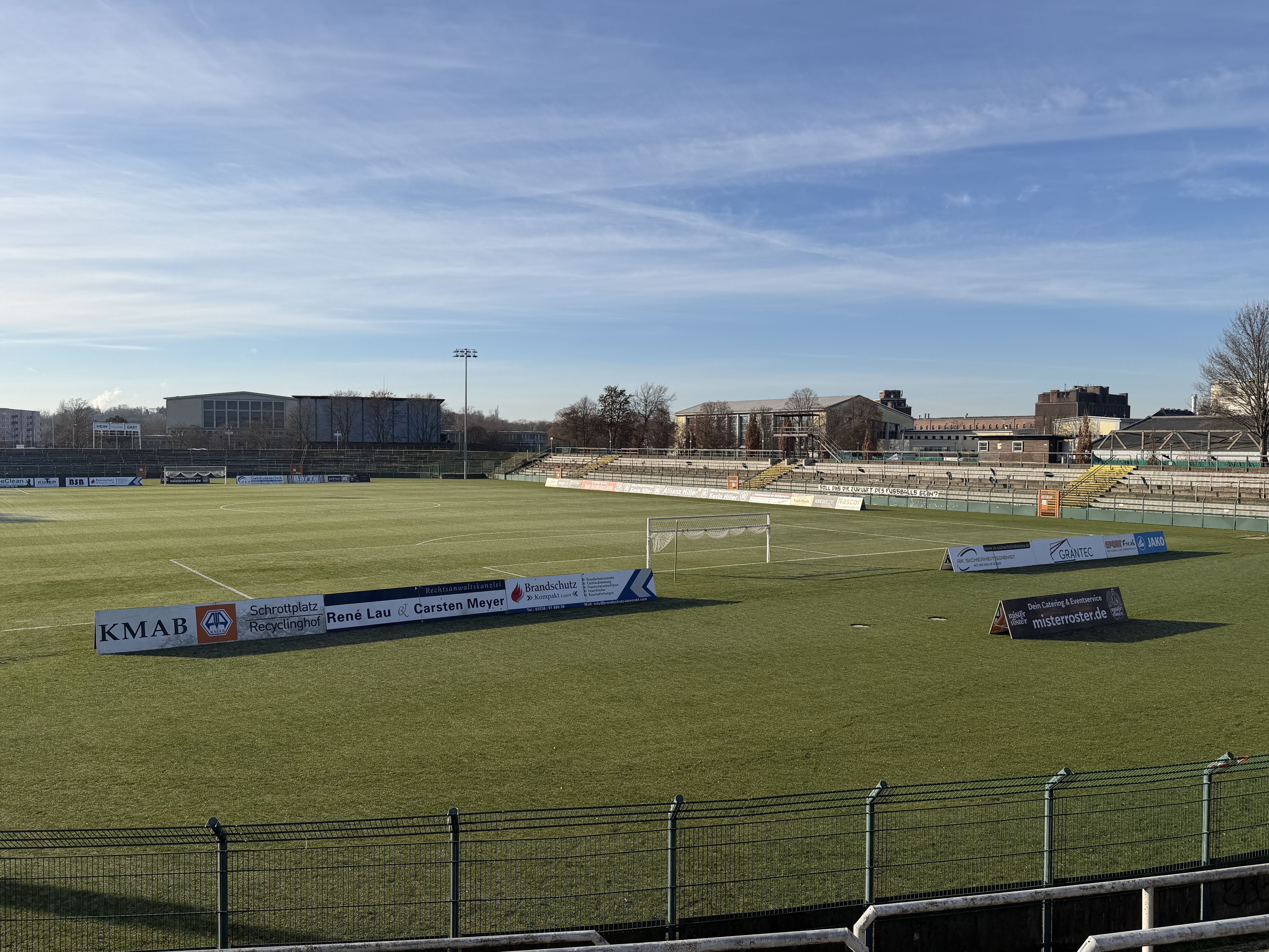 Spielabsage! BFC Dynamo eiskalt von Senatsverwaltung abserviert