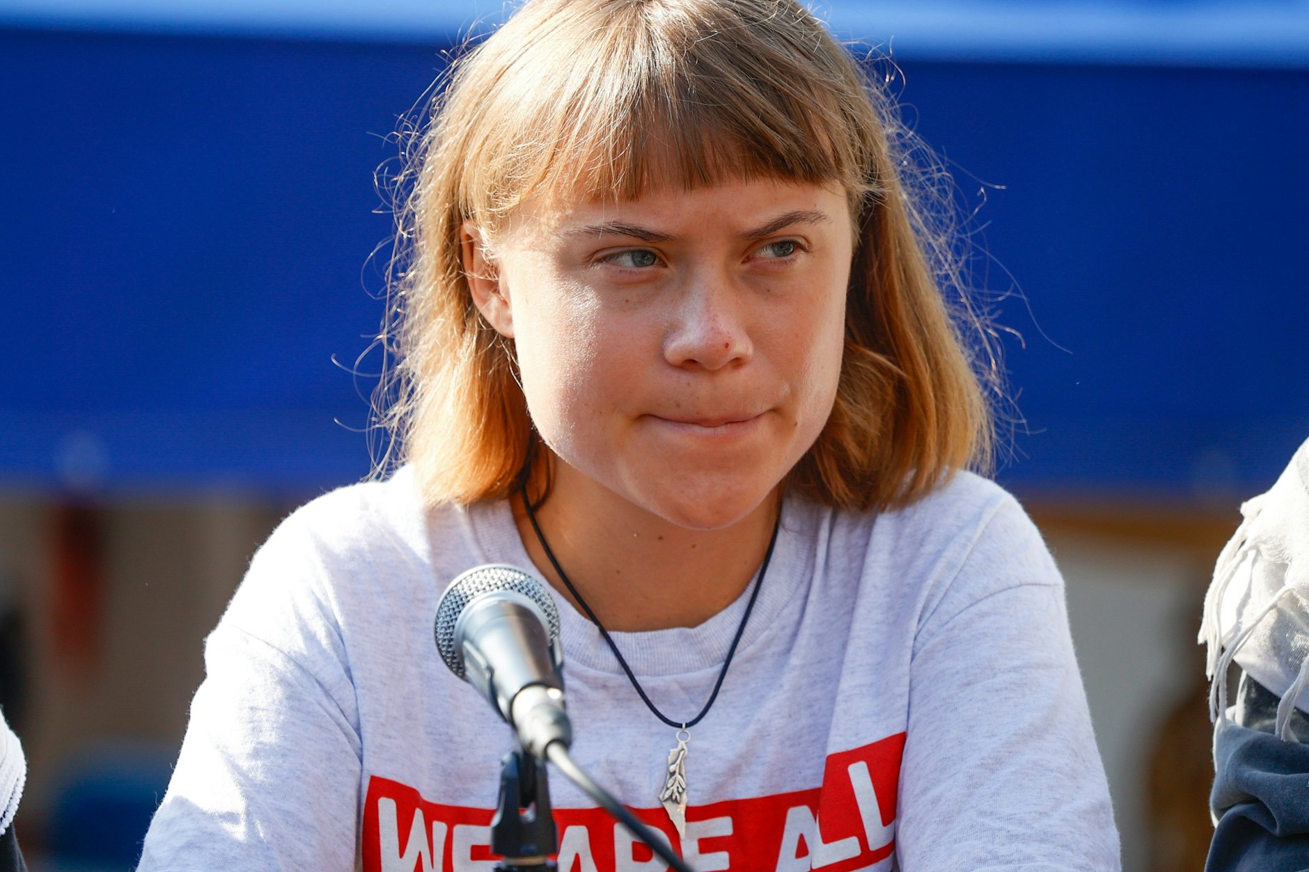 Greta Thunberg war laut Berichten an einer Klima-Aktion in Venedig beteiligt – Aktivisten färbten den Canal Grande grün. Dafür gab's ein Aufenthaltsverbot.