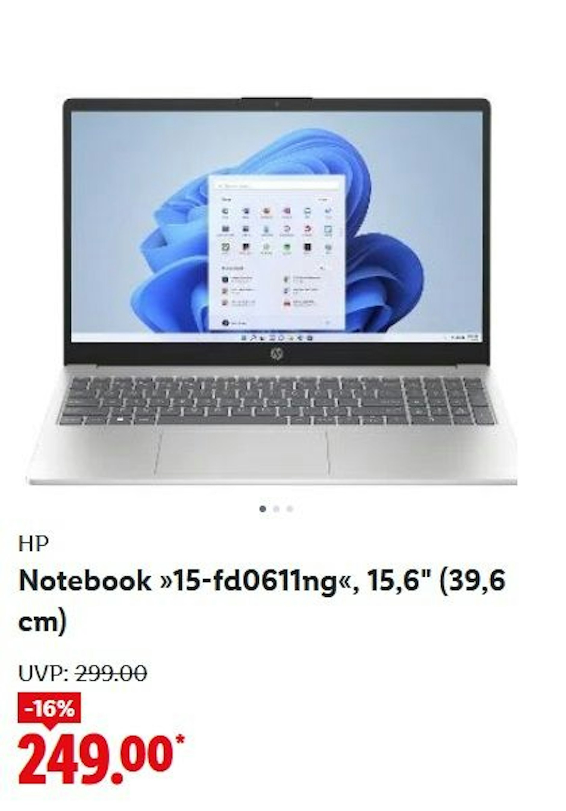 HP Notebook »15-fd0611ng«, 15,6" (39,6 cm)