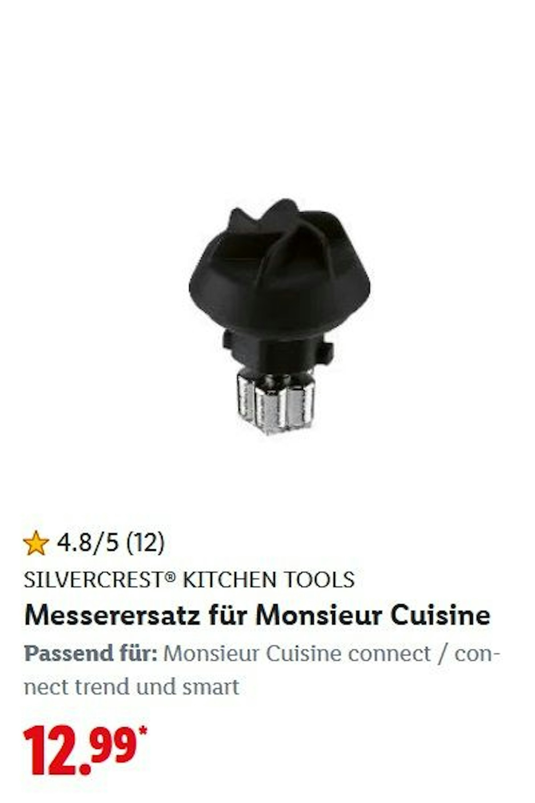 SILVERCREST® Messerersatz für Monsieur Cuisine
