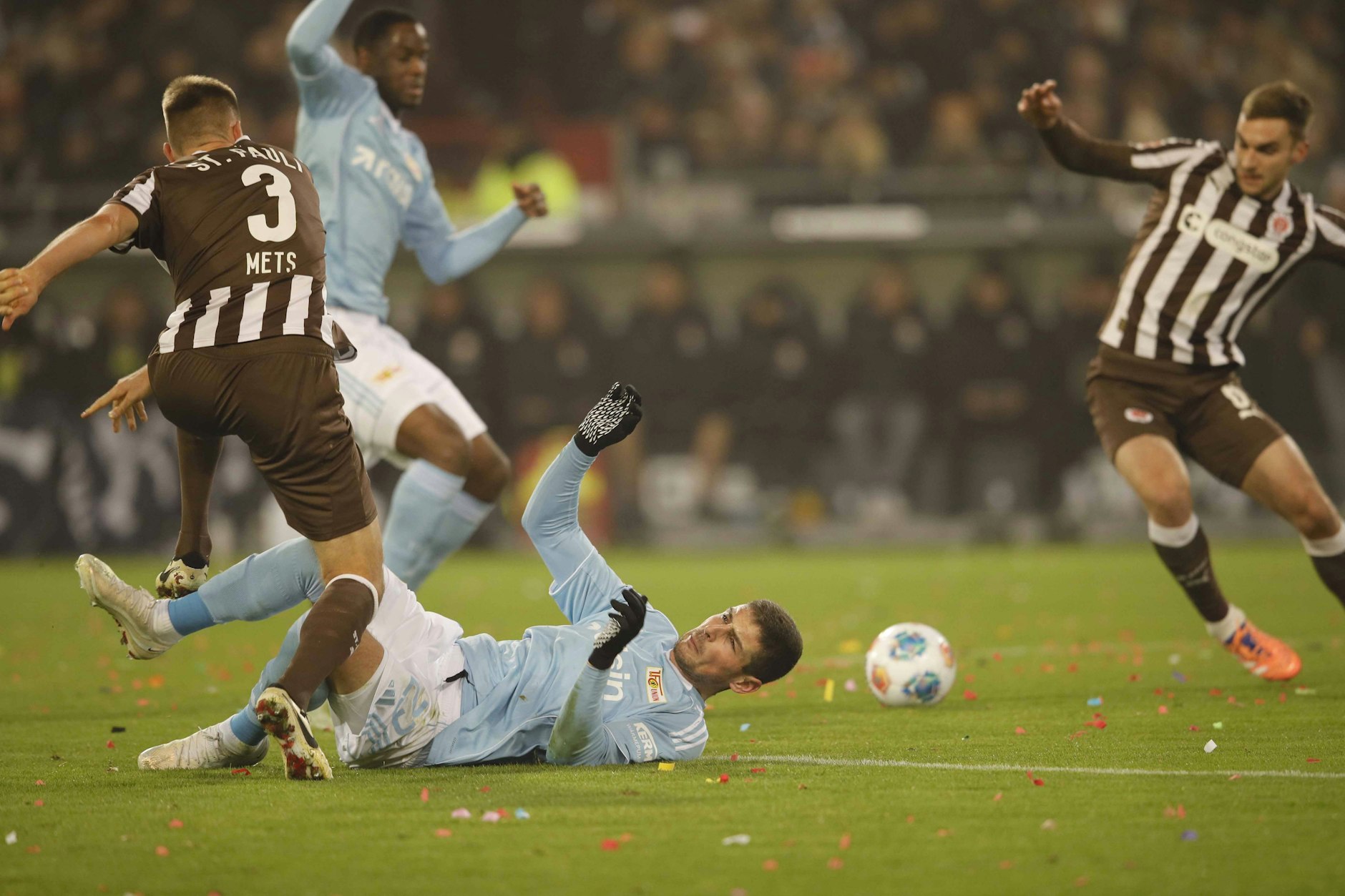 Andrej Ilic kämpft und grätscht in jedem Spiel. Nur auf sein erstes Saisontor muss der Mittelstürmer des 1. FC Union weiter warten.