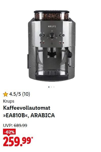 Krups Kaffeevollautomat »EA810B«, ARABICA