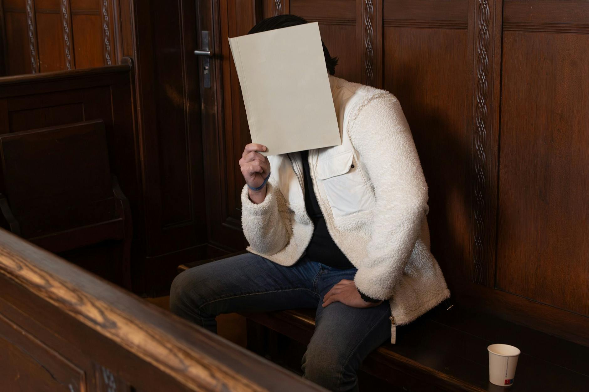 Der Angeklagte Ryszard K. vor Gericht.