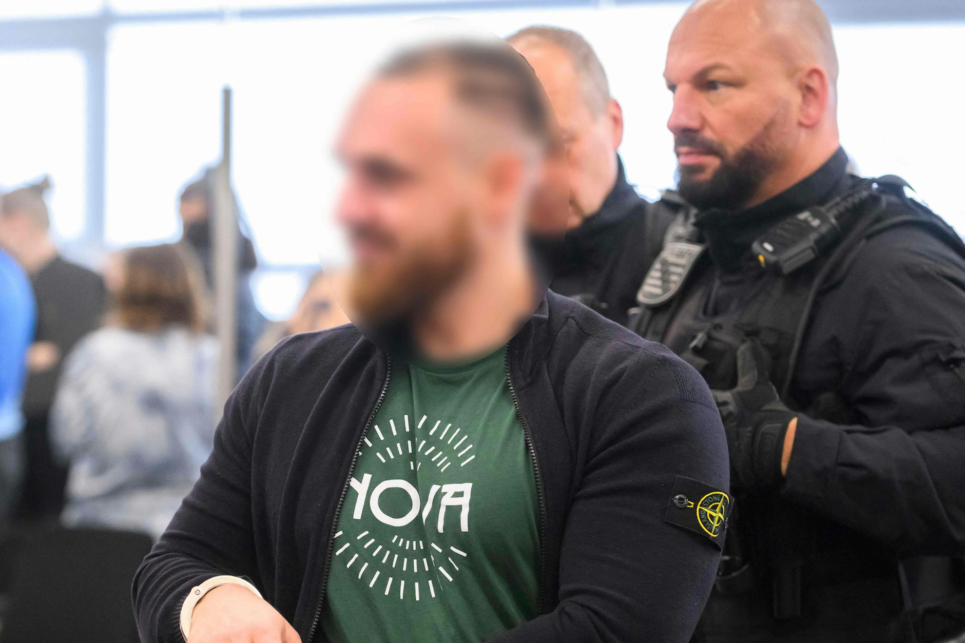 Johann G. erschien am Dienstag vor Gericht.