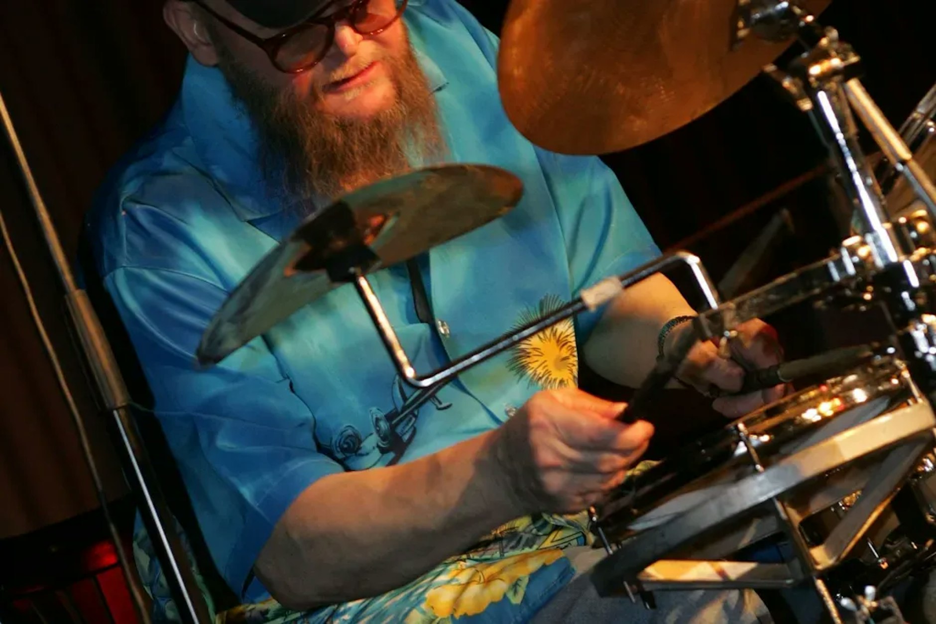 Mike Schafmeier war der erste Schlagzeuger bei Silly.