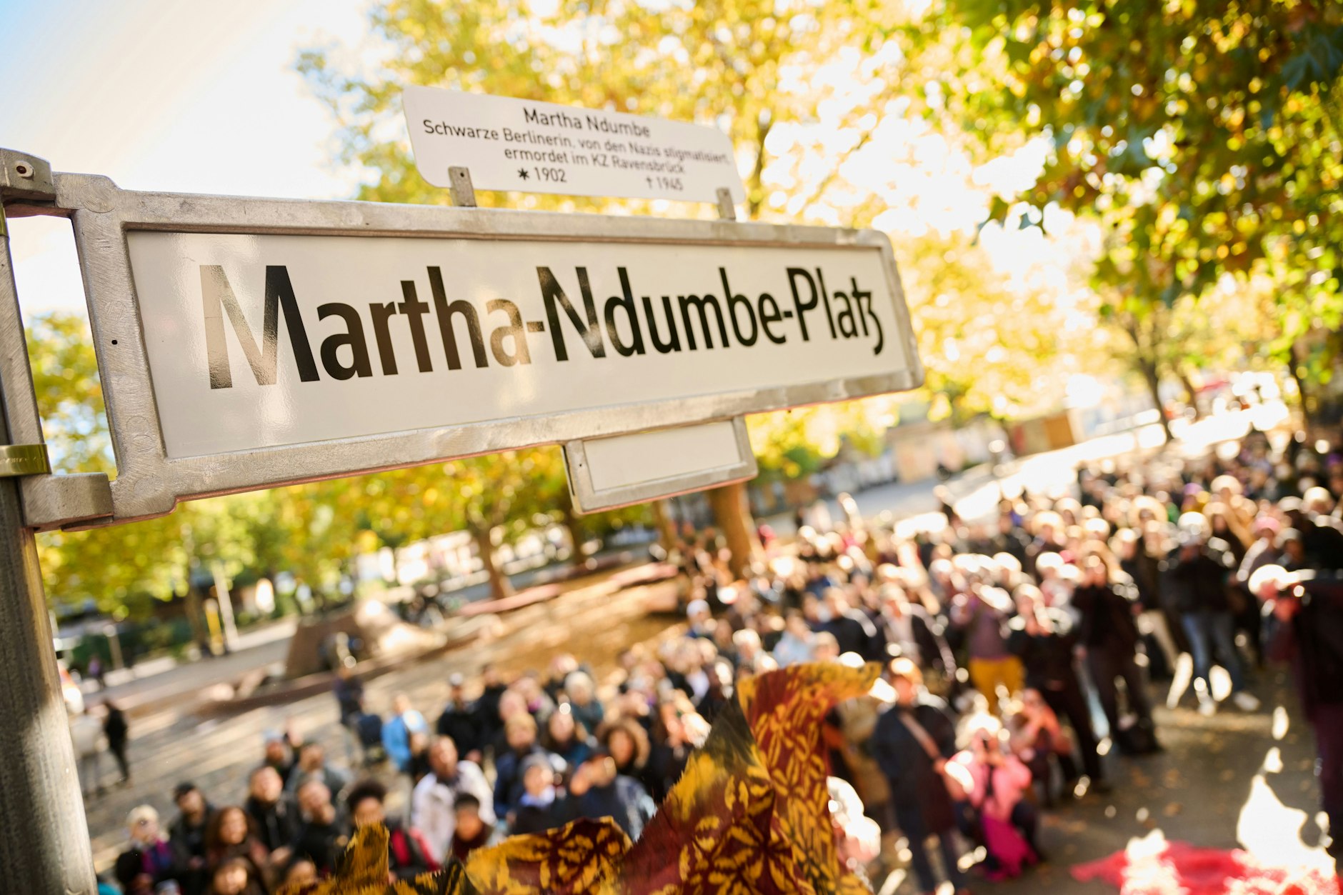 Wedding: Der ehemalige Nettelbeckplatz wurde zum Martha-Ndumbe-Platz umbenannt. Hier findet am Dienstagabend eine Demonstration statt.