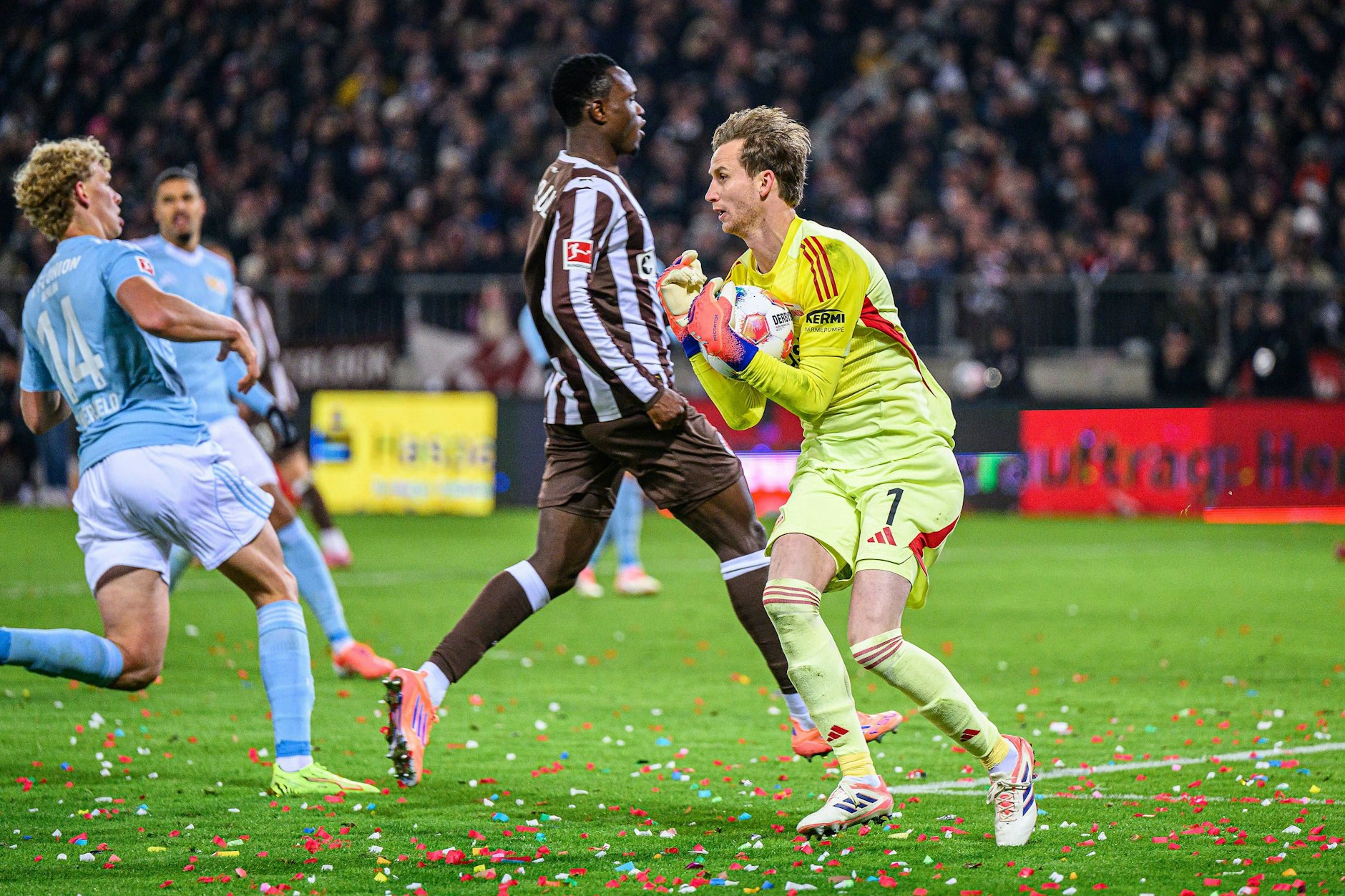 Torhüter Frederik Rönnow ist auch diese Saison wieder ein ganz sicherer Rückhalt für den 1. FC Union. 