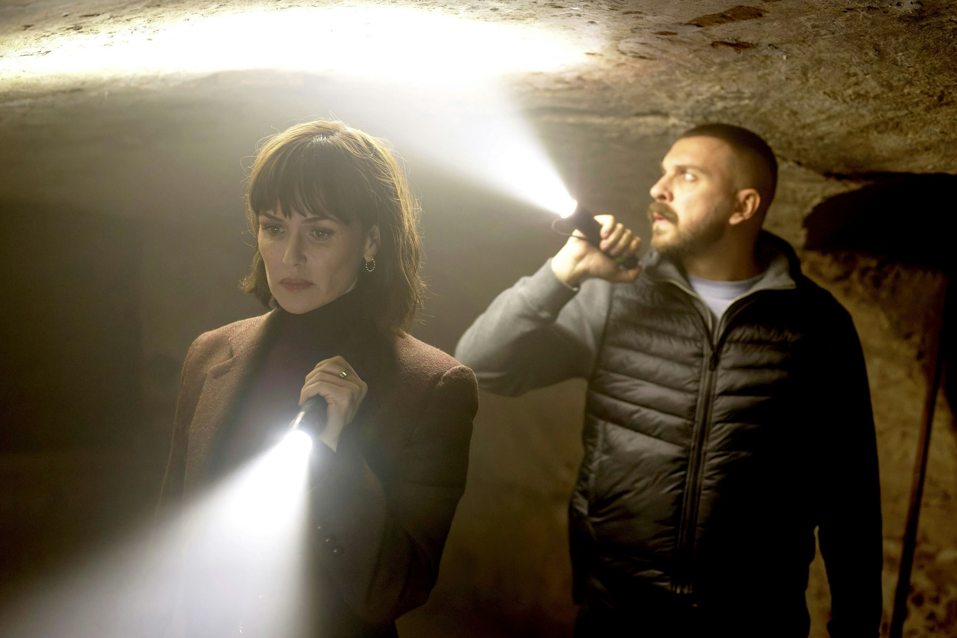 Steht phasenweise im Dunkeln: das neue Ermittlerduo im HR-Tatort.