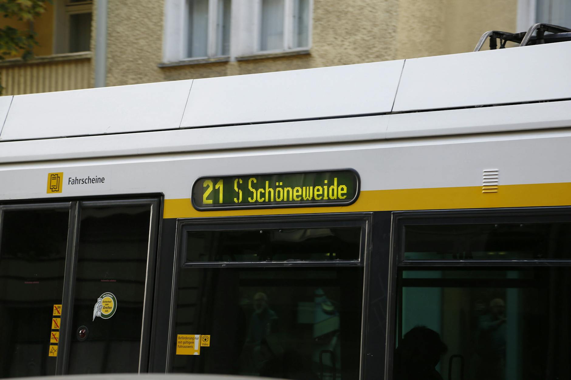 Die Tram 21 fährt ab sofort unterbrochen.