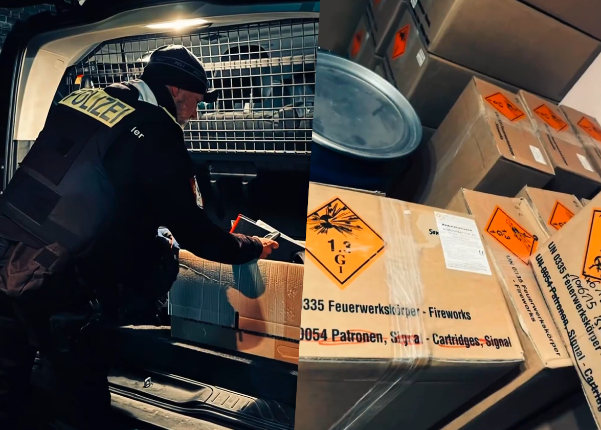 Razzia, 1,2 Tonnen Sprengstoff gefunden! Polizei nimmt Böller-Mafia hoch