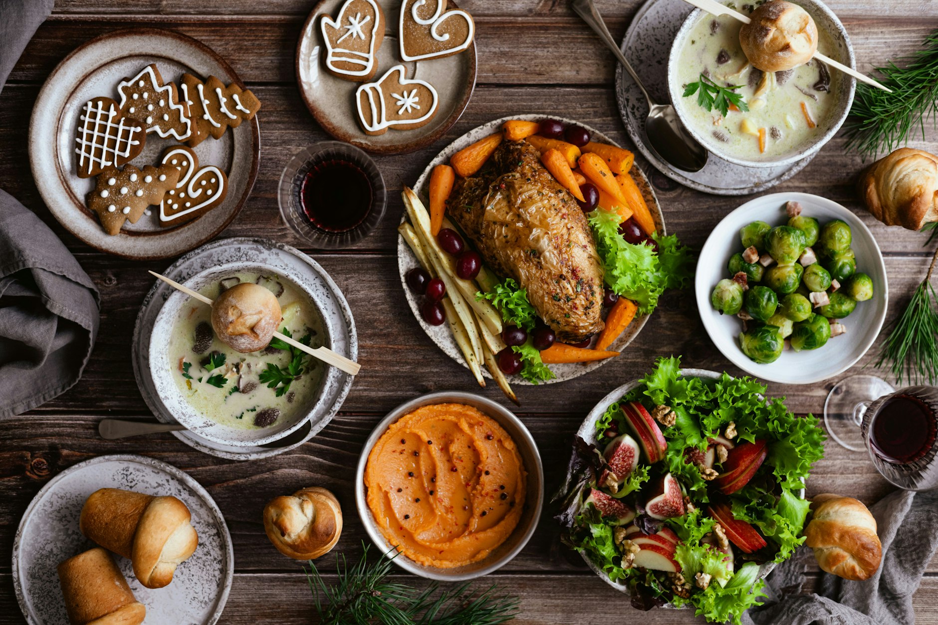 Auch richtig Schlemmen will gelernt sein.