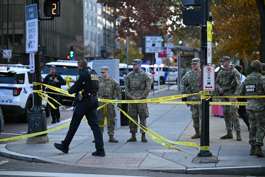 Schüsse nahe Weißem Haus: Zwei Nationalgardisten getroffen