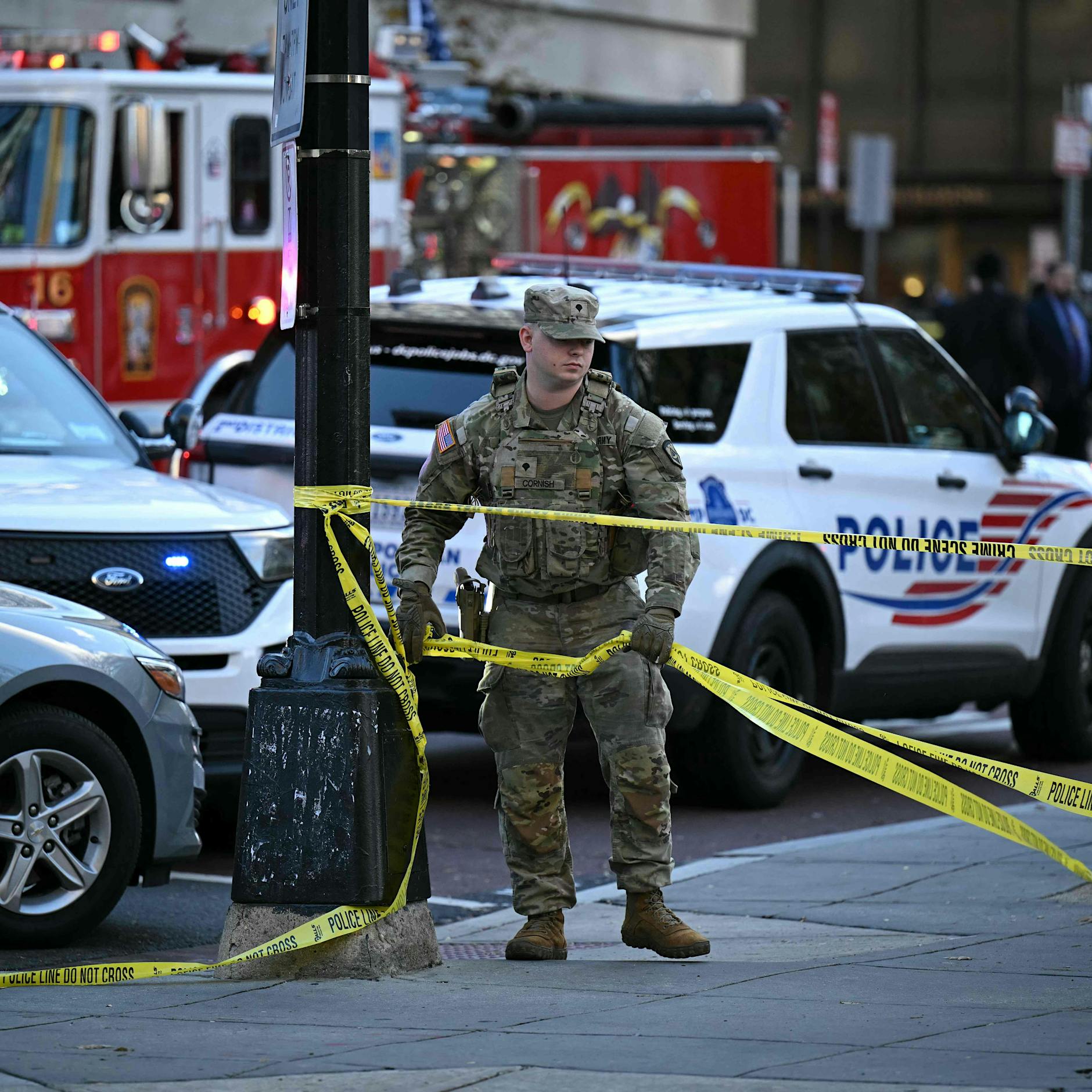 Terrorakt in Washington: Zwei Nationalgardisten niedergeschossen