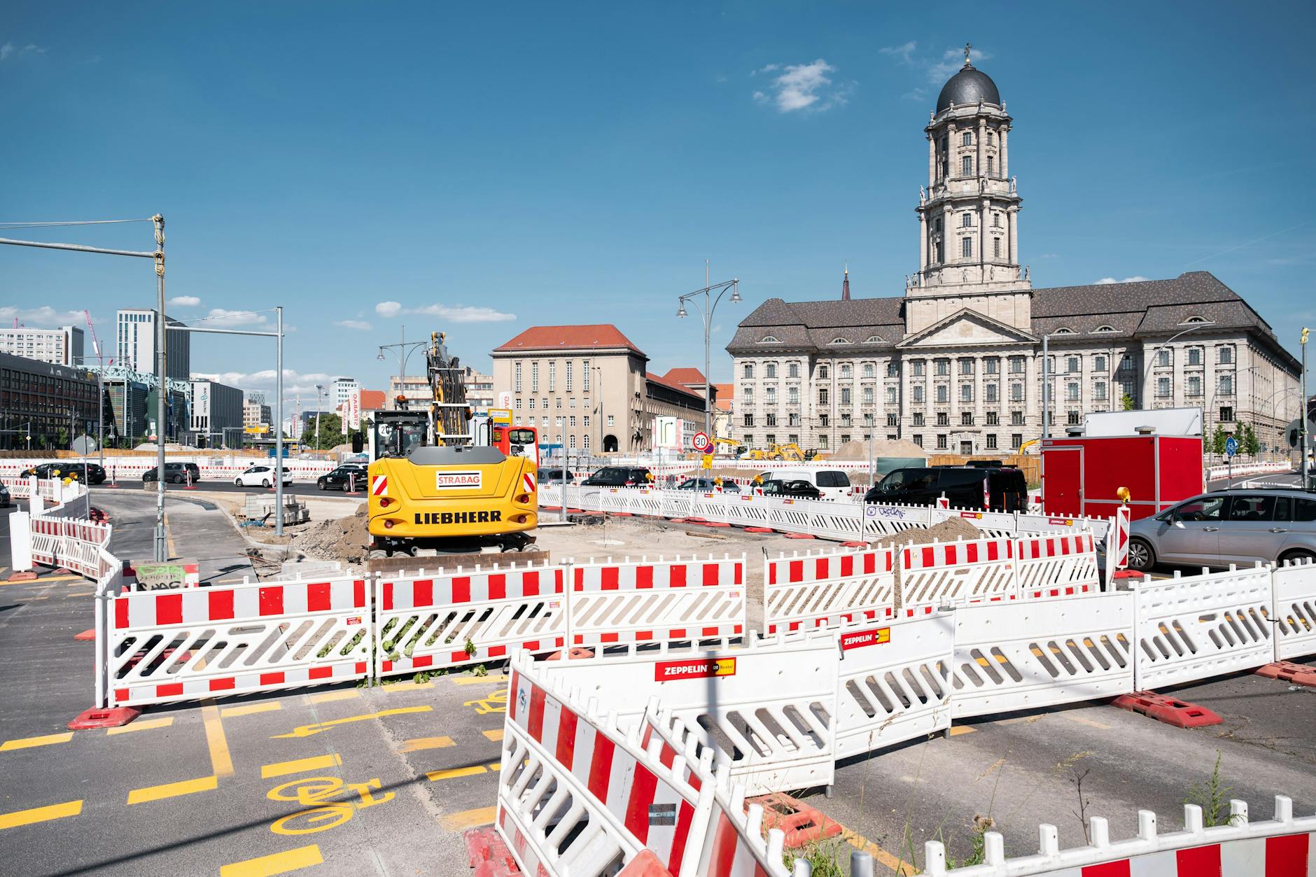 Der Stillstand bei den Bauarbeiten am Molkenmarkt gehört zu den zentralen Kritikpunkten im Jahresbericht des Landesrechnungshofs.