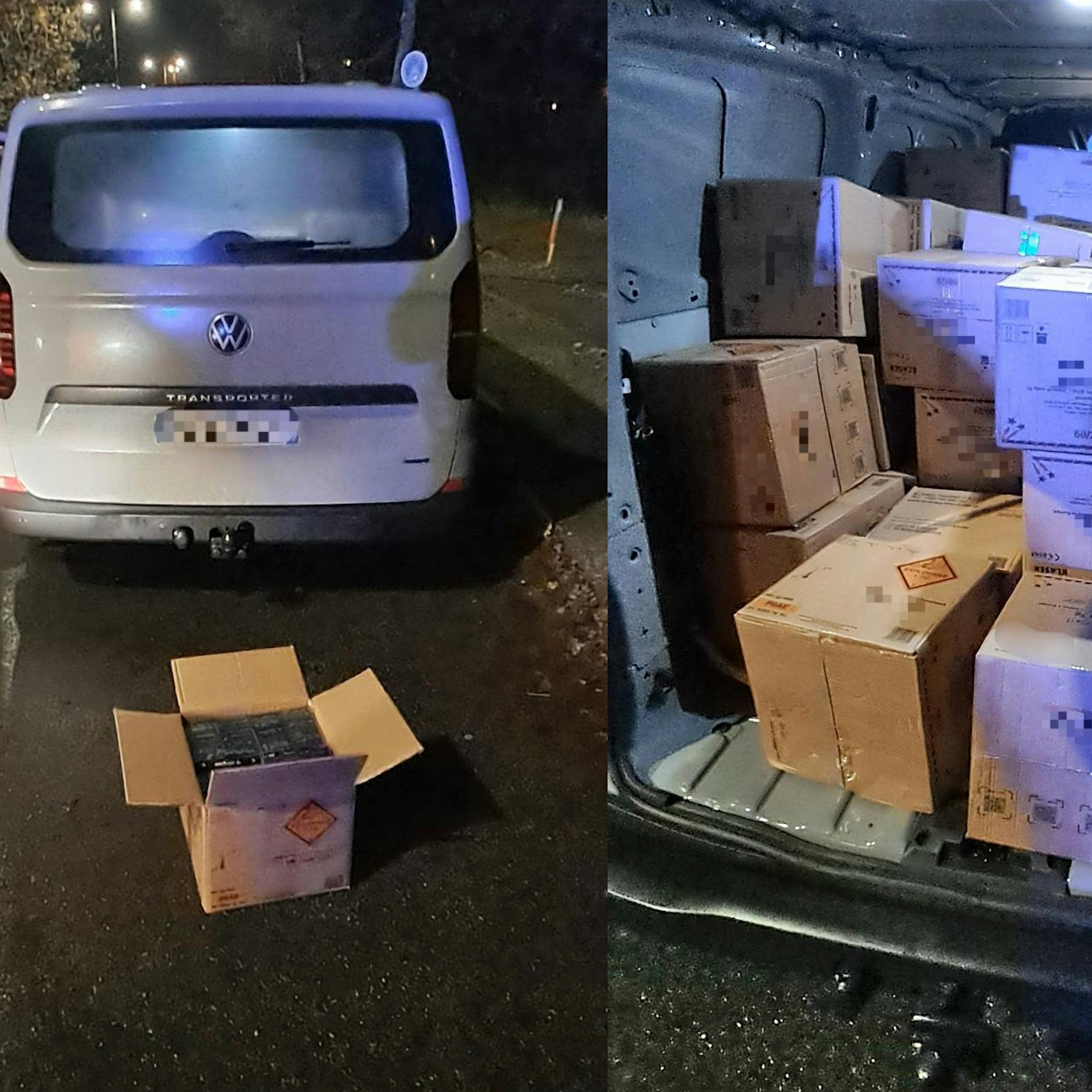 Illegale Feuerwerkskörper: Polizei erwischt Transporter mit 1,3 Tonnen!