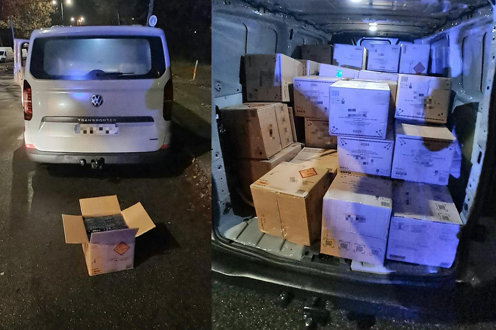 Illegale Feuerwerkskörper: Polizei erwischt Transporter mit 1,3 Tonnen!