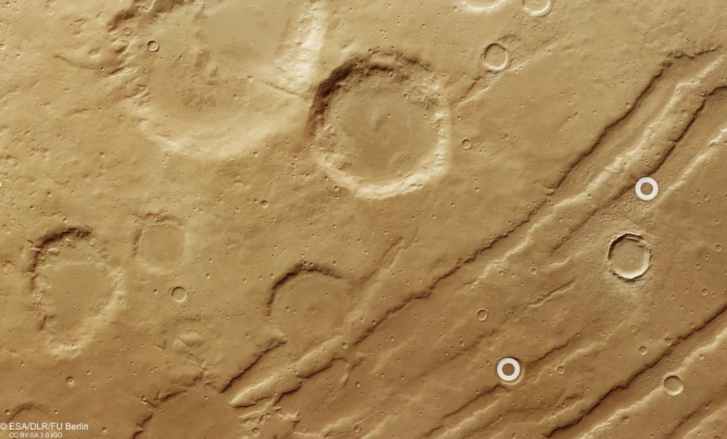 ESA: Neue Mars-Bilder enthüllen Spuren einer Eiszeit