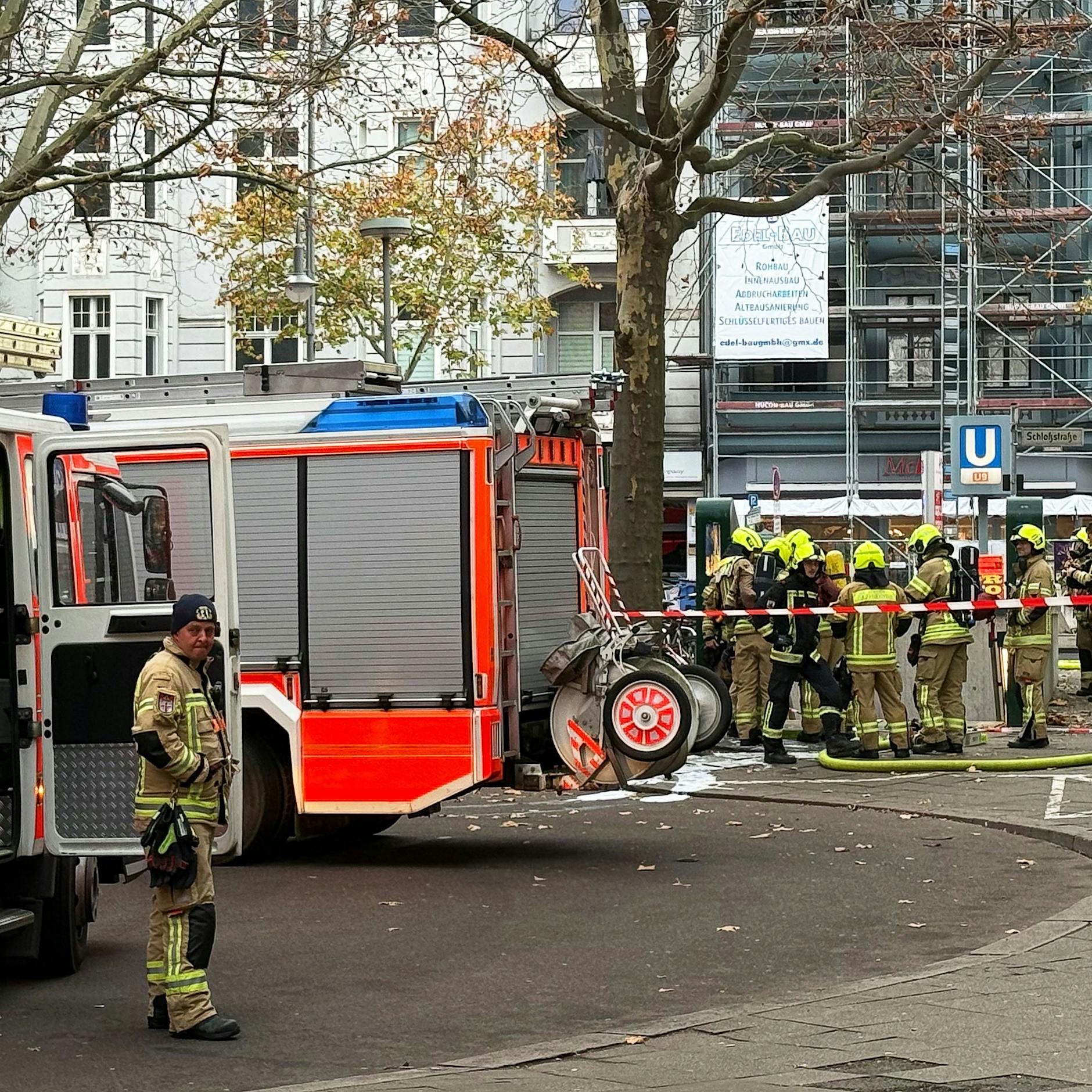 Feueralarm an Berliner U-Bahnhof: Linie U9 gesperrt!