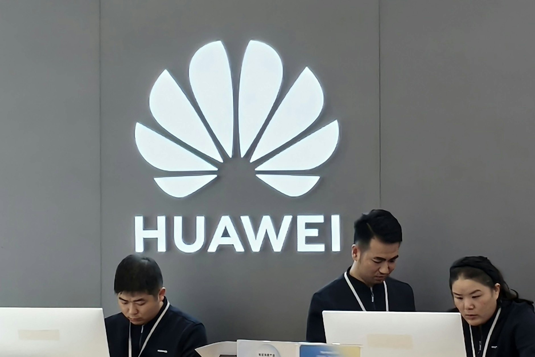 Angestellte des chinesischen Technologiekonzerns Huawei