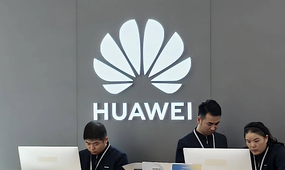 Angestellte des chinesischen Technologiekonzerns Huawei