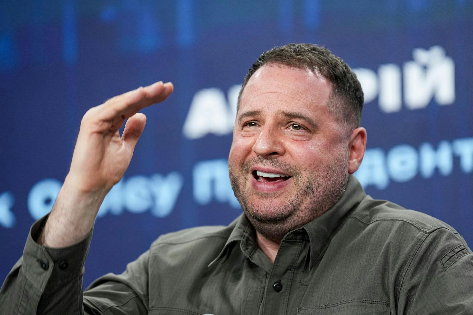 Andrij Jermak leitet das Präsidialamt der Ukraine.