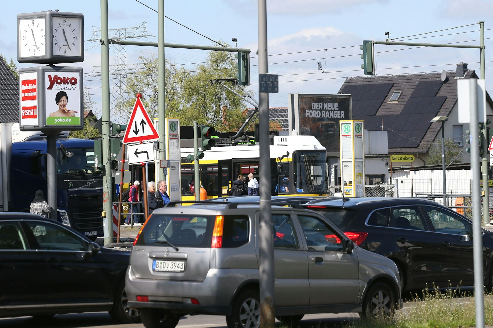 Auf der Hansastraße könnte es wegen einer Baustelle eng werden am Freitag.