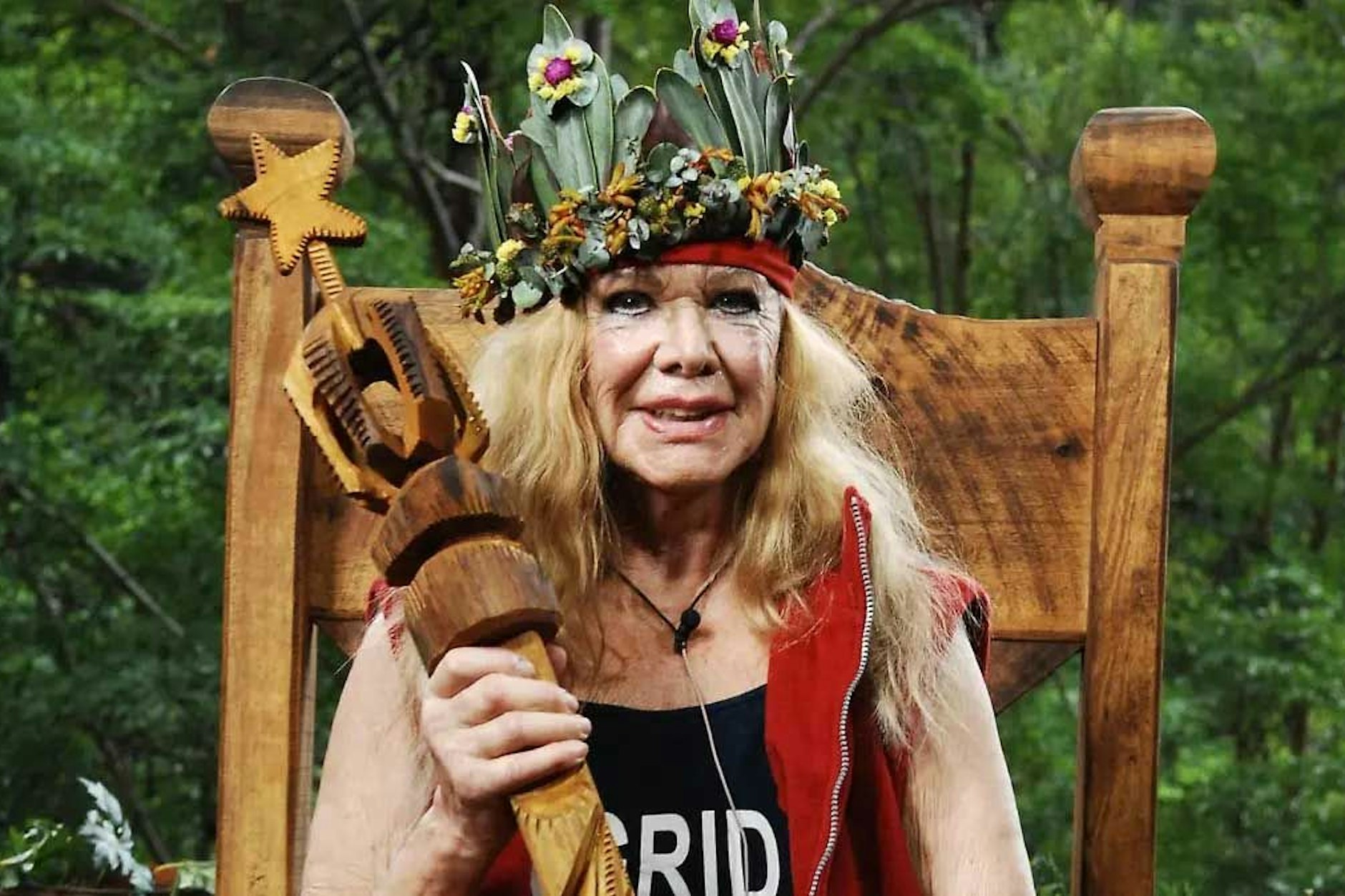 Dschungelkönigin Ingrid van Bergen