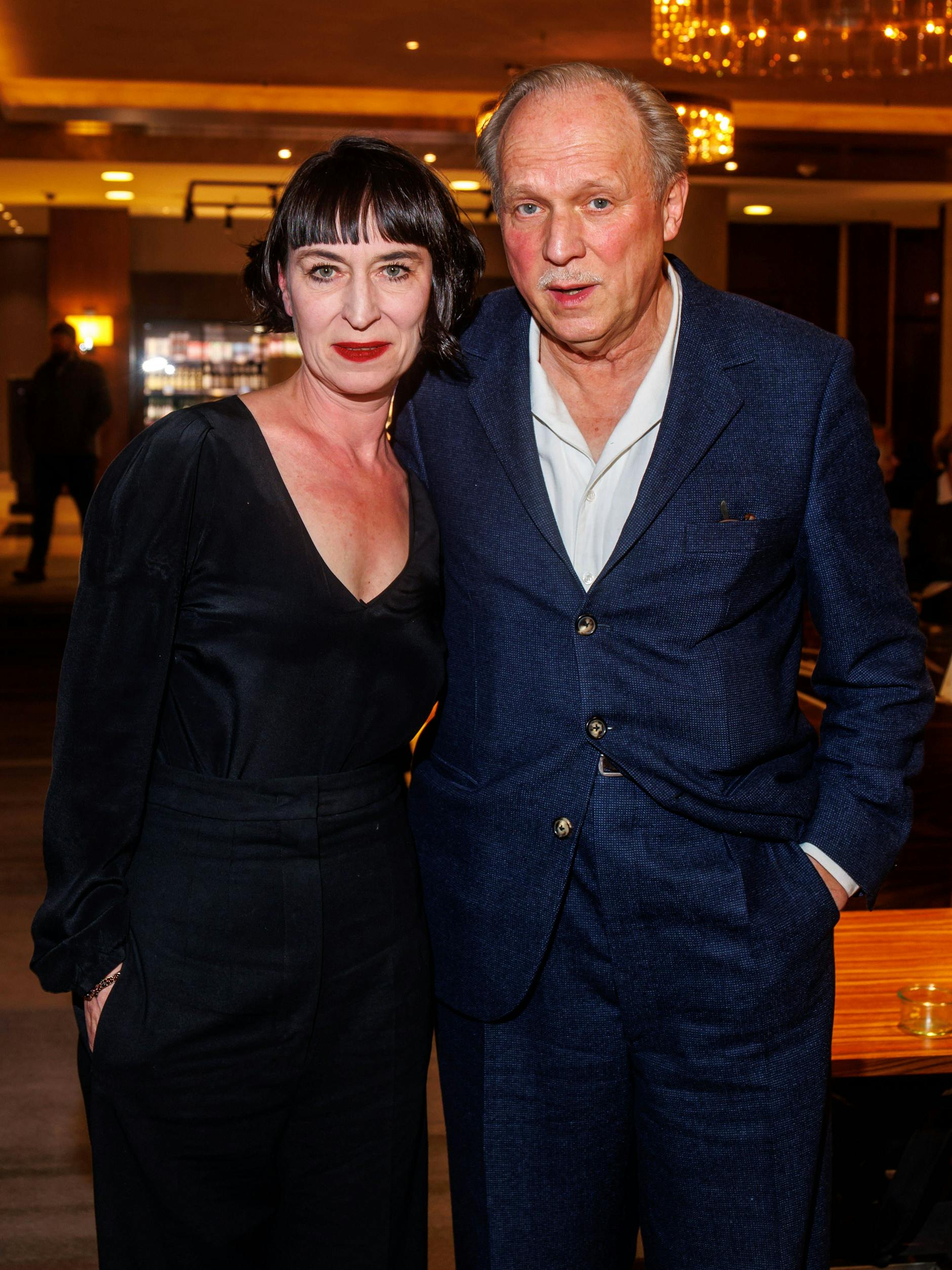 Ulrich Tukur ist in zweiter Ehe mit Katharina John verheiratet.