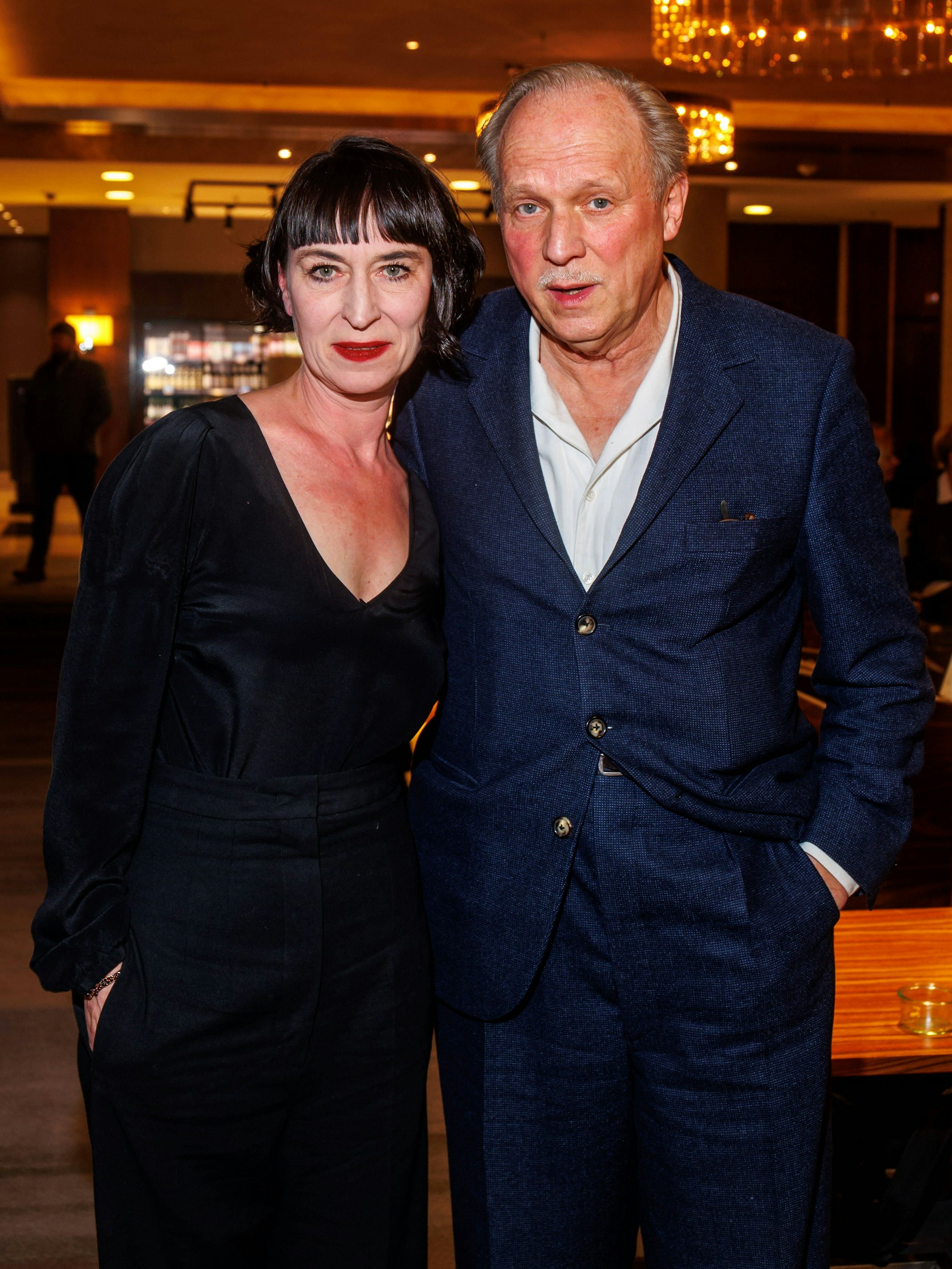 Ulrich Tukur ist in zweiter Ehe mit Katharina John verheiratet.