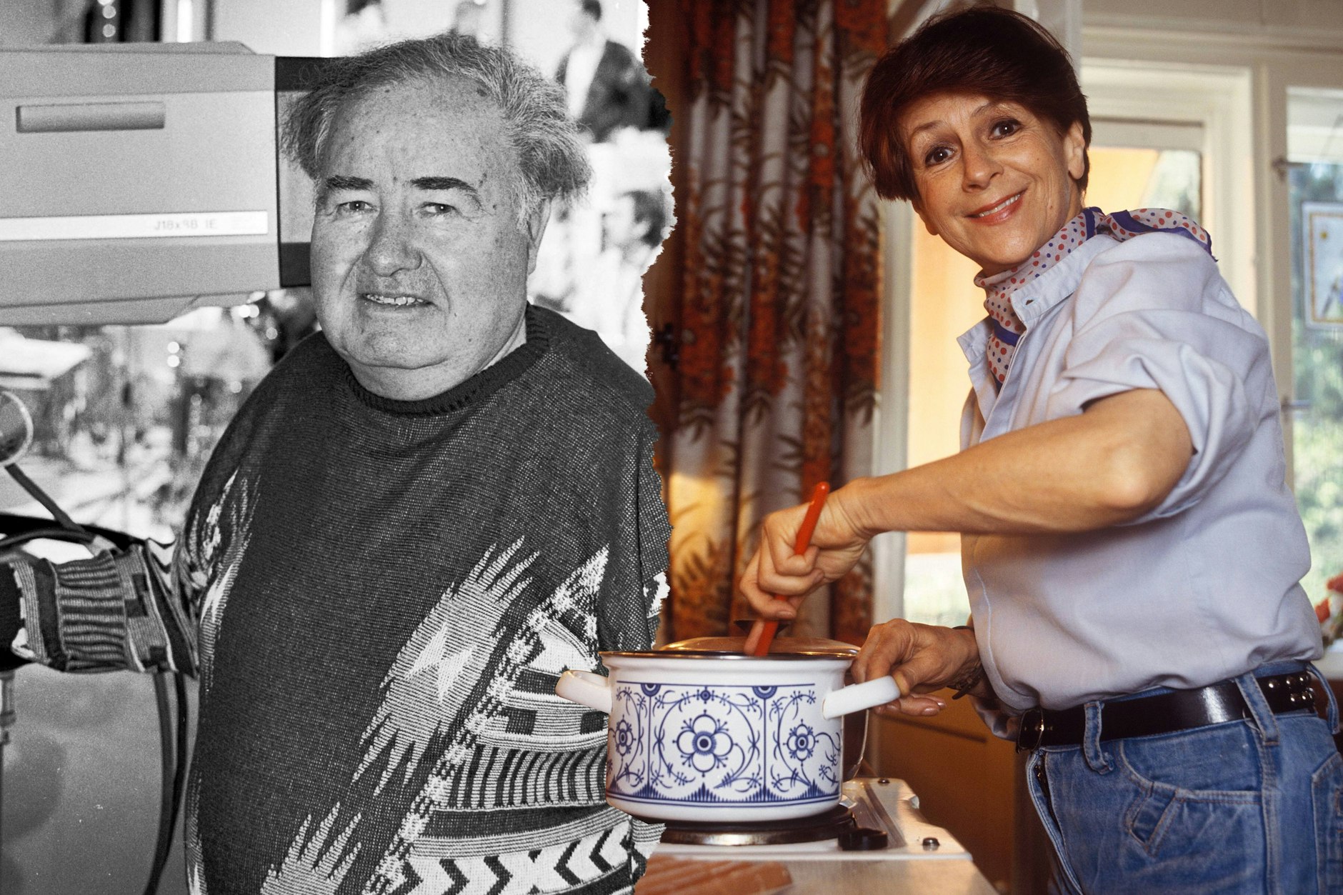 Heinz Quermann und Margot Ebert moderierten jedes Jahr zusammen Zwischen Frühstück und Gänsebraten für das Fernsehen der DDR. Aber: Fernab der Kamera konnten sie sich nicht ausstehen!