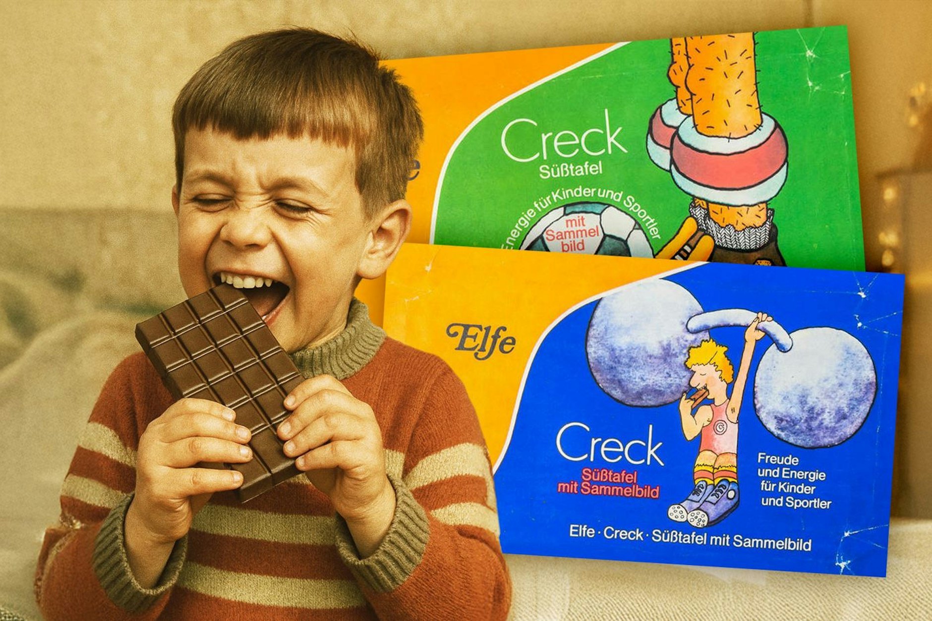 Erinnern Sie sich noch an die Creck-Schokolade aus der DDR? Das Produkt war ein Schokoladenersatz - und über den Geschmack wird noch heute gestritten.