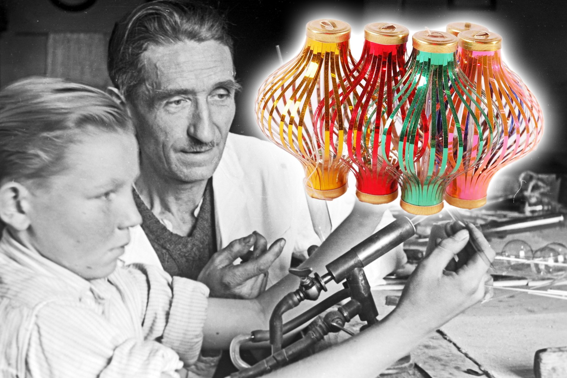 Haben Sie schon einmal etwas von Lauschaer Fadenkugeln gehört? Vielleicht nicht – aber die berühmten Christbaumkugeln aus Plastefolie, die in der DDR produziert wurden, kennt jeder.