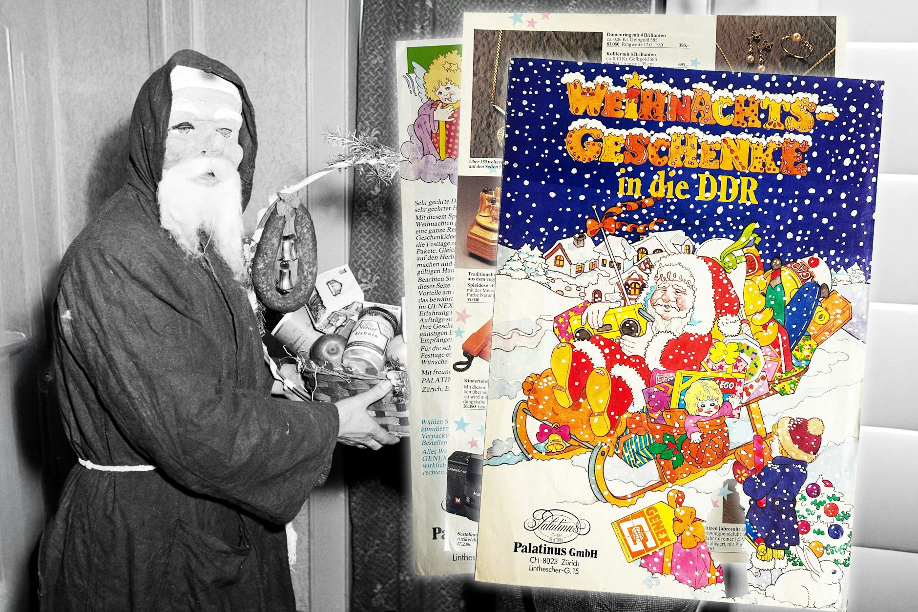 Was brachte der Weihnachtsmann dem Osten? Das wurde bei DDR-Bürgern mit Westverwandtschaft auch im Genex-Katalog entschieden.