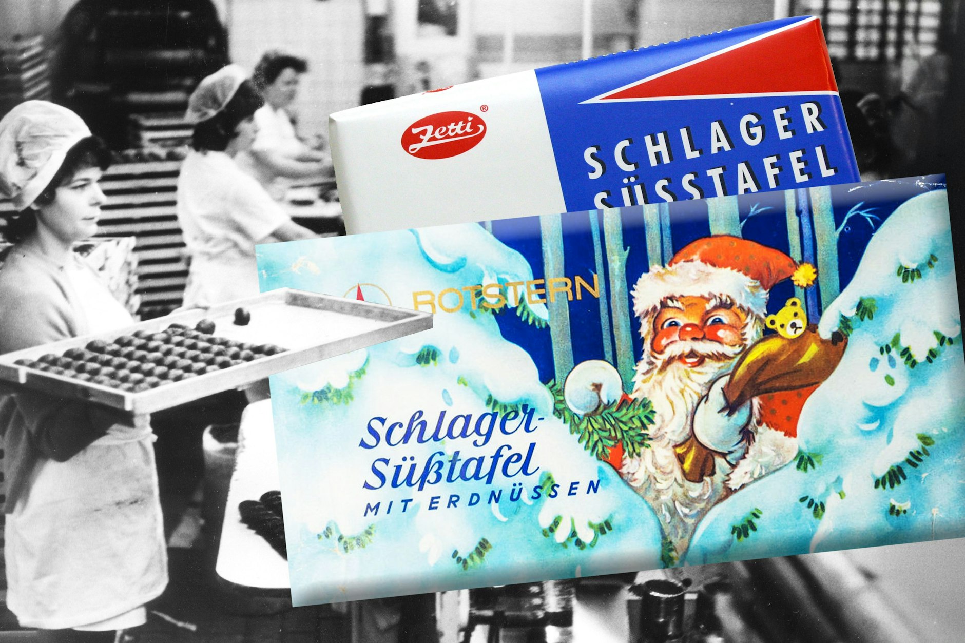 Auch in der DDR wurden Süßwaren hergestellt – viele Schokoladen griffen aber auf Ersatzstoffe zurück. Die Schlager-Süßtafel ist noch heute Kult.