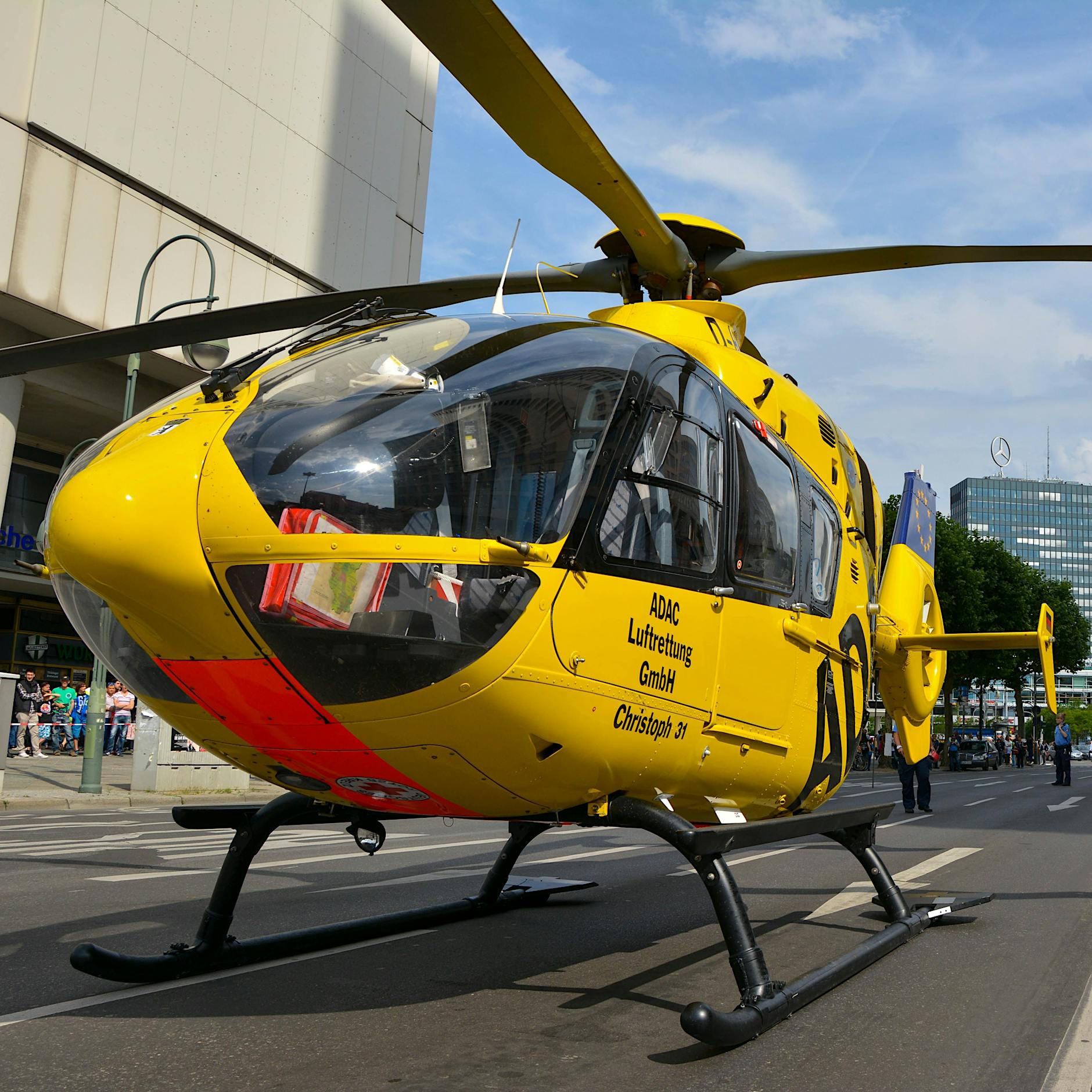 Abschied von Christoph 31: Der „gelbe Engel“ kommt bald nicht mehr zum Notfall